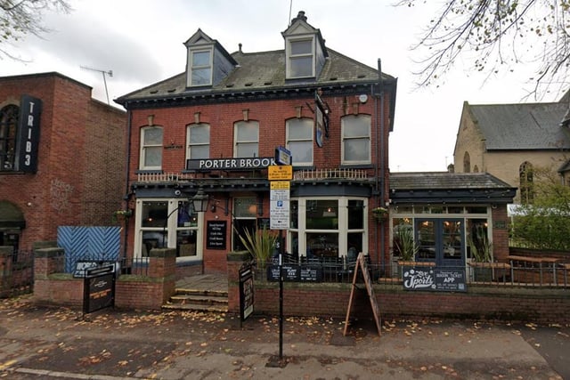 Porter Brook, on Ecclesall Road, is next with a rating of 4.2 stars as per 657 Google reviews.