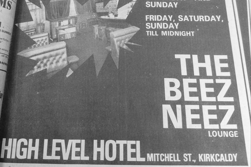 Another great pub lost to the town - many will know it as Smithy's, run by the legendary Mike Gilbert, but, before then it was the High Level Hotel. This advert, for the Beez Kneez Lounge dates from 1979/80.