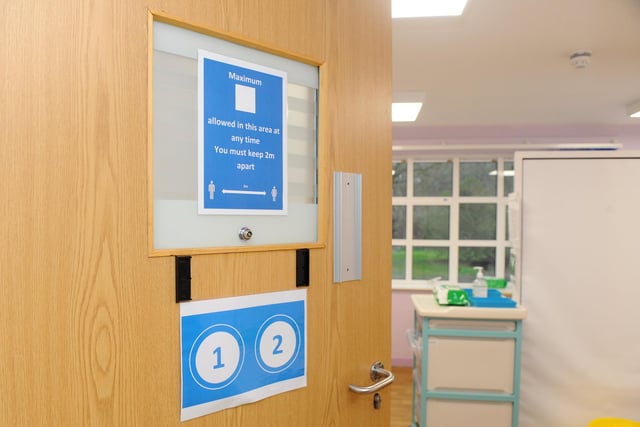 The Portsmouth NHS Covid-19 Vaccination Centre at Hamble House based at St James Hospital is set to open on Monday, February 1.

Picture: Sarah Standing (310121-1795)