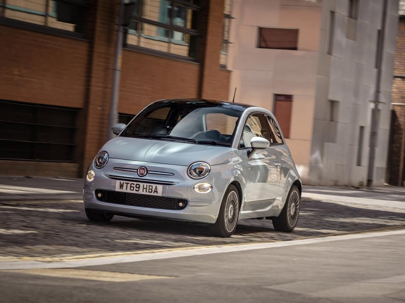 Super cute and characterful, the Fiat 500 has become a huge hit with fashion conscious drivers (read: young people), and now there’s even a frugal mild hybrid version, although it’s not as torquey as you might expect from a hybrid. The Fiat 500 feels incredibly light and agile and is a doddle to park or squeeze into small gaps in traffic, while it isn’t awful on the motorway, even if it is a bit noisy in the cabin. The interior is as eye-catching as the exterior, with a retro look which harks back to the original 1950s version, although build quality isn’t as good as some of its rivals.