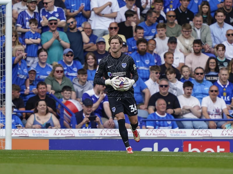 Pompey fans got a look at the keeper in the final two games, after being signed as back-up after Will Norris' exit. Looked decent at Sheffield Wednesday, where he made one decent stop, but shakier on the final day against Hull City. Expected to remain next term.