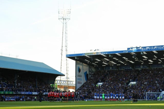 Pompey's recent clash with Sunderland was a sell-out at Fratton Park with over 17,000 in attendance, and the Blues continue to have strong backing from the Fratton faithful. Despite an indifferent start to the season Danny Cowley's side still attract over 14,000 on average. (Photo by Bryn Lennon/Getty Images)
