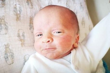 Arlo Robson was born on May 1.