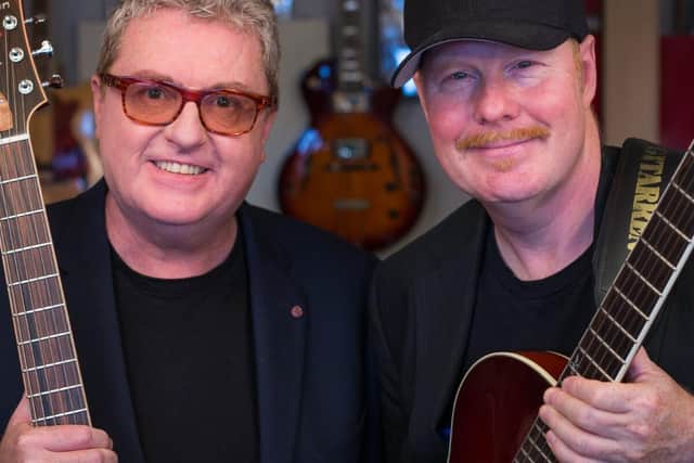Guitarists Martin Taylor and Ulf Ulf Wakenius
