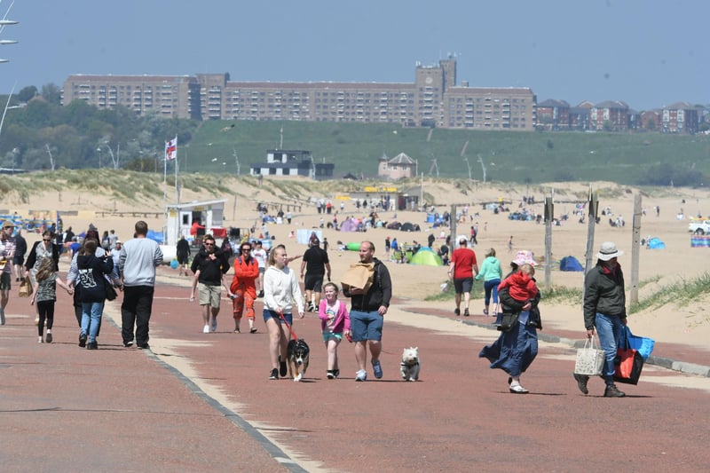 South Shields on Bank Holiday Monday