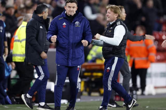 Paul Heckingbottom and his Sheffield United side face a hectic weekend: Richard Sellers / Sportimage