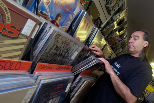 We have put together a gallery of pictures of some of Sheffield's best known record shops from over the years. Jack's Records on Division Street was open for 19 years. Owner Ian Gadsby sorting through some vinyl records PICTURE: SARAH WASHBOURN