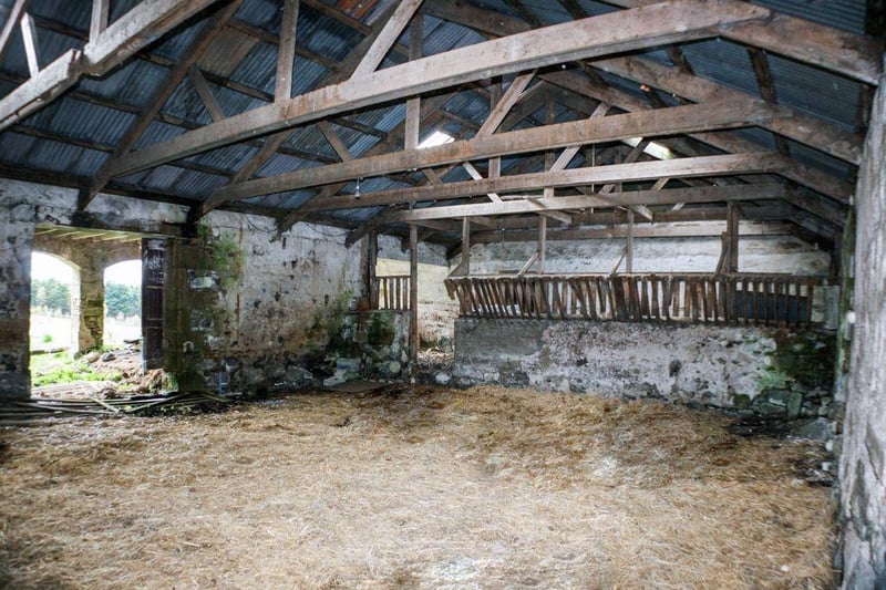 For offers over £175,000, this Farmhouse in Nairn in the Highlands needs a huge amount of work but is an incredible opportunity. It's a traditional, Victorian stone, former farm steading built in 1892 by Inverness architect, William MacIntosh, Senior.