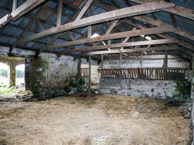 For offers over £175,000, this Farmhouse in Nairn in the Highlands needs a huge amount of work but is an incredible opportunity. It's a traditional, Victorian stone, former farm steading built in 1892 by Inverness architect, William MacIntosh, Senior.