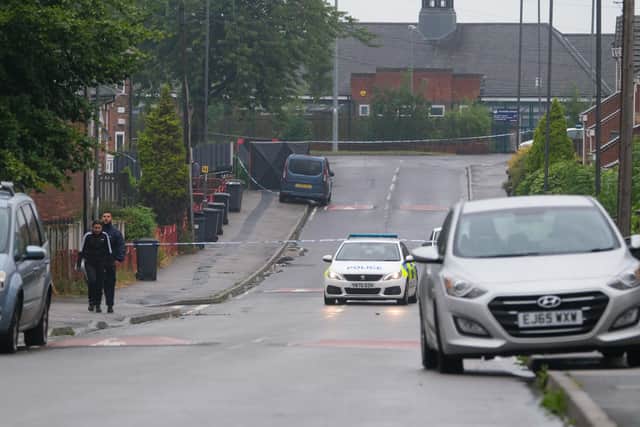 A man was murdered close to a school on the Manor estate in Sheffield this week