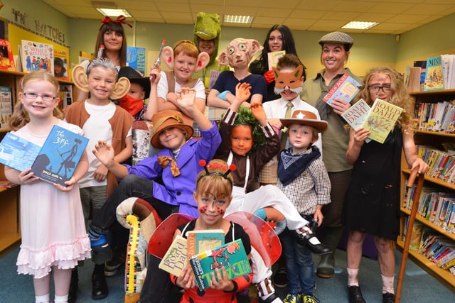 A Roald Dahl costume celebration at Fatfield Academy four years ago. Can you spot anyone you know?