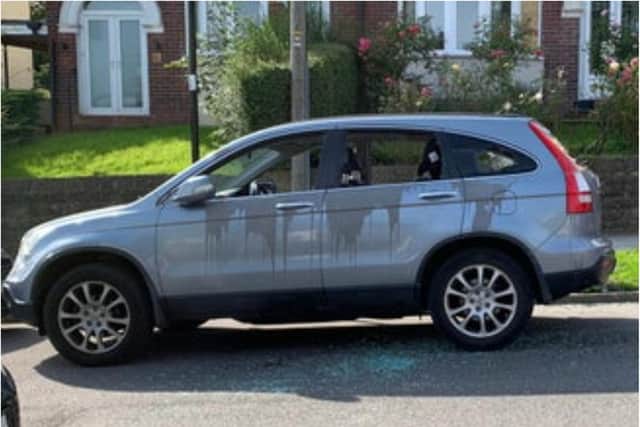 A number of cars in Sheffield have been attacked with acid in recent weeks.