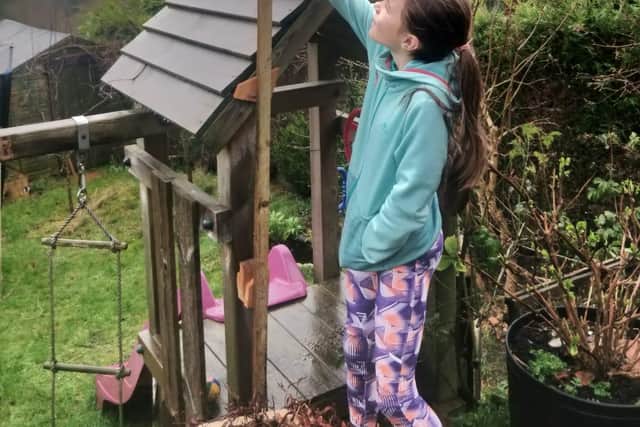 Sophie is one of those getting involved and is pictured in her garden near the Rivelin Valley