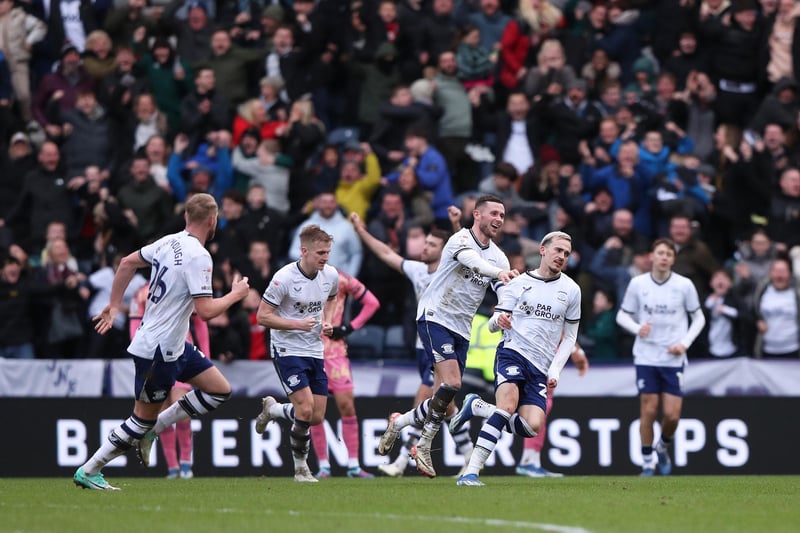 A Boxing Day belter. On the goal, he told iFollow PNE: "It's probably the most significant goal I've scored - in the 90th minute, on Boxing Day, live on Sky Sports. The goosebumps that went through me in that moment are kind of indescribable. It was a great moment for me, for sure."