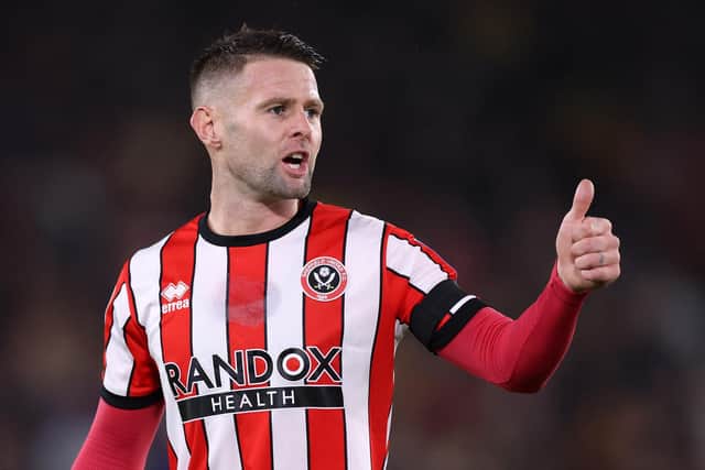 Oliver Norwood of Sheffield United: George Wood/Getty Images