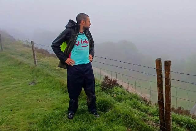 Adam is taking on the Three Peaks Challenge in memory of his mum