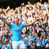 Erling Haaland of Manchester City: Michael Regan/Getty Images