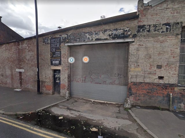 The burger joint is based within Heist brew Co. at Kelham Island.