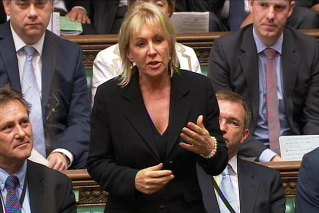 Nadine Dorries was the first minister to test positive for coronavirus in March. She spent a period of time self-isolating at home and has since returned to work.