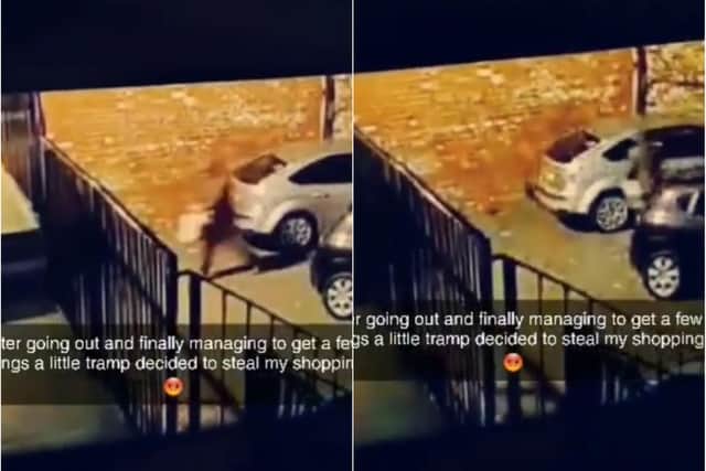 CCTV of robbery