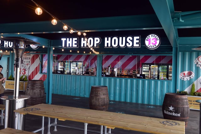 The Hop House is one of the upstairs bars at STACK. There's plenty of heaters so you can enjoy your drink whatever the weather.