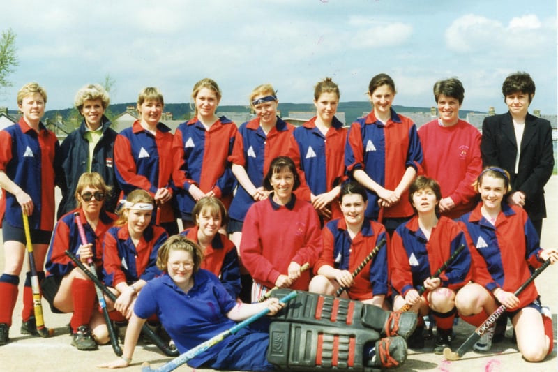 1990s, Buxton Ladies Hockey team