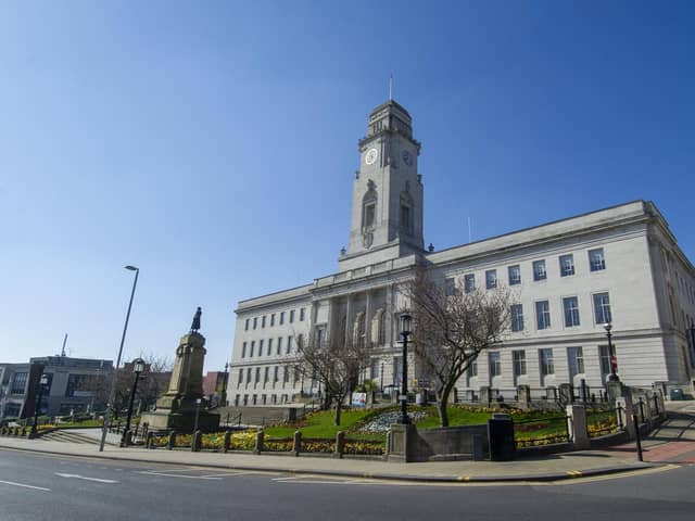 Barnsley Town Hall.   Picture Tony Johnson