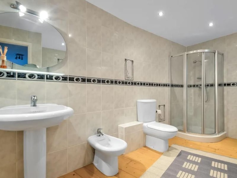 This townhouse in Bath Square, Old Portsmouth, has spectacular harbour views. It is on the market for £835,000.