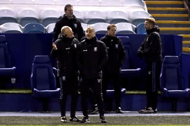 Sheffield Wednesday caretaker-manager Neil Thompson is expected back for the Everton game. (Richard Sellers/PA Wire)