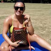 Demi Lambton, aged 27, who was soaking up the rays in a parched Endcliffe Park, said the sun had health benefits if taken in moderation.