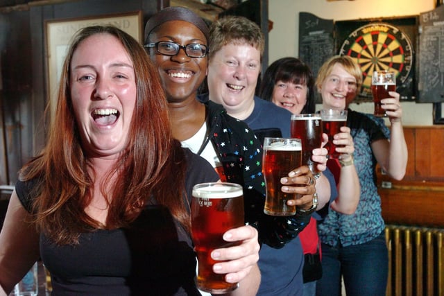 This photo was taken in advance of the 2009 Sunderland Beer Festival. Are you in the picture?