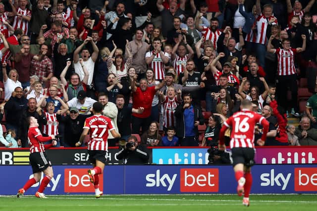 Sheffield United fans have shown their support for safe standing in a recent survey (Photo by George Wood/Getty Images)
