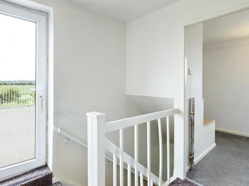 Landing with door leading to the large Verandah