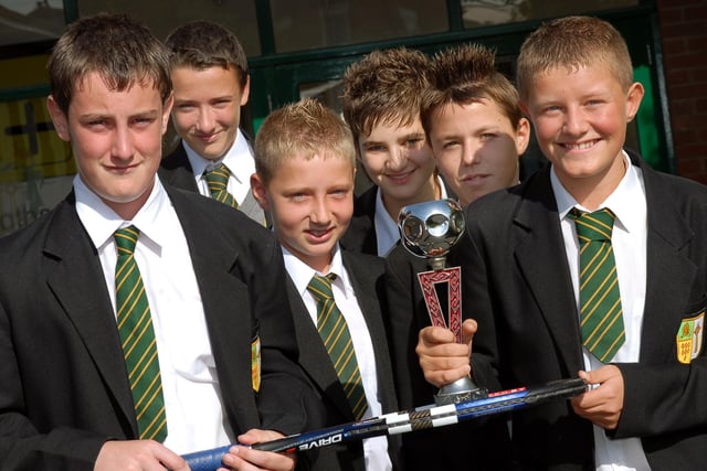 This Year 8 team from St Wilfrid's College was league champions in 2006. Does this bring back happy memories?