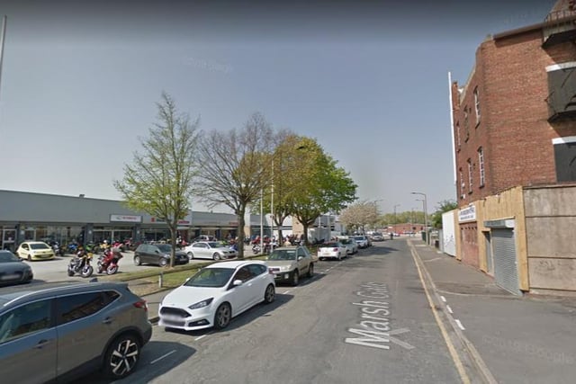 There were at least 19 cases of violence and sexual offences reported near Marsh Gate in May 2020.