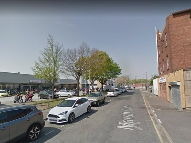 There were at least 19 cases of violence and sexual offences reported near Marsh Gate in May 2020.