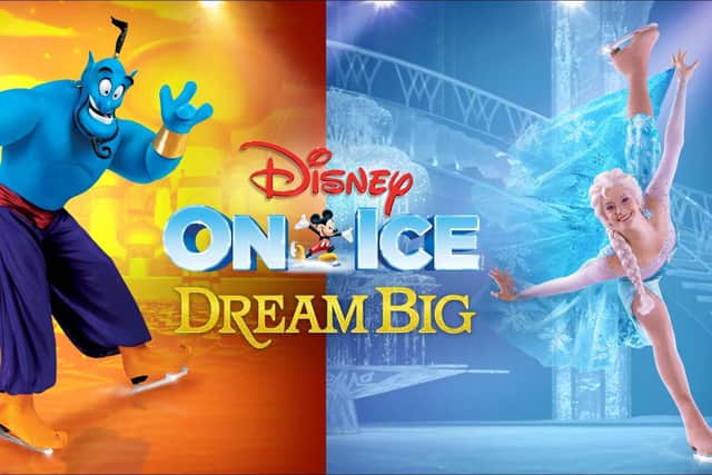 Join your favourite characters for Disney On Ice Dream Big at the Utilita Arena Sheffield on December 15-18, 2022