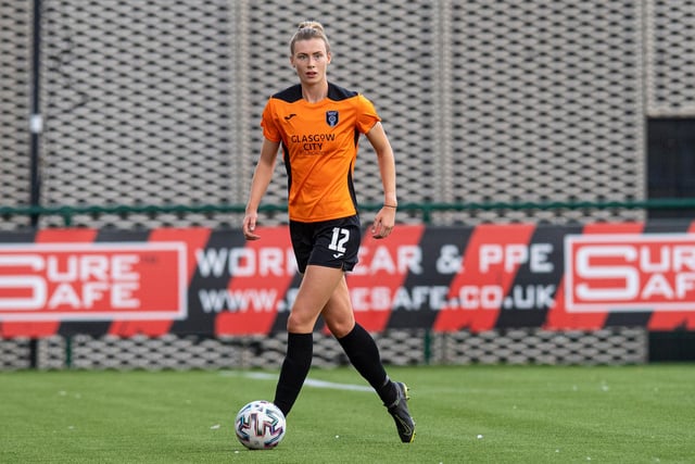 Glasgow City's 20-year-old centre back Jenna Clark has enjoyed a dream year, winning the title in summer, before scoring at Hampden Park on her Scotland debut. Calmness personified, Clark is the classiest defender in the league.