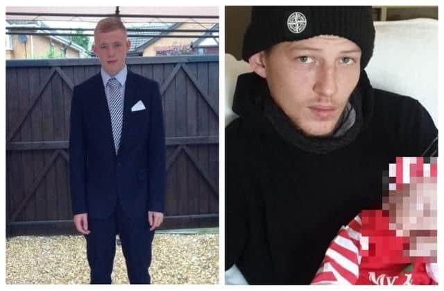 Josh Hydes, left, and his uncle Tommy Hydes, right, drowned after the car in which they were travelling came off the road near Meadowhall in Sheffield and plunged into the River Don