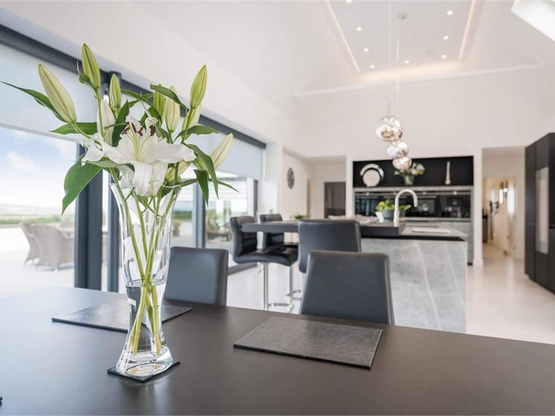 Breakfast dining area.
