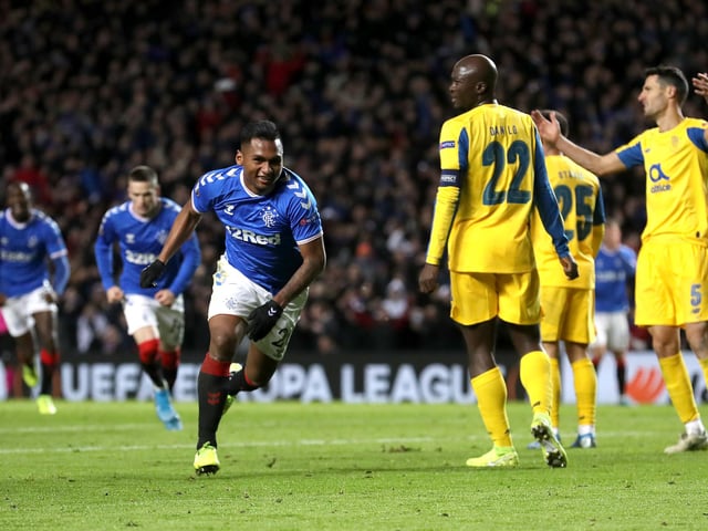Alfredo Morelos opened the scoring swiftly followed by Steven Davis and moved Rangers second in the the group, level with leaders Young Boys.