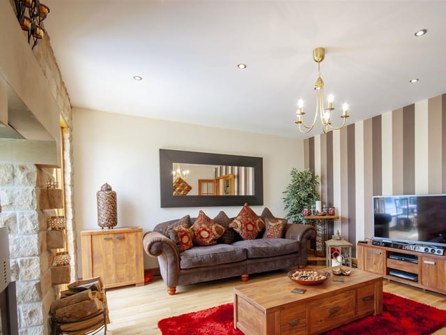 The rear lounge.
