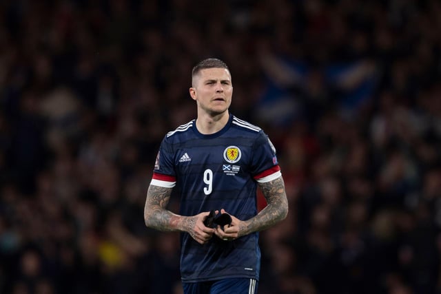 The big striker didn't have his finest night in a Scotland shirt but he came up with the big moment when it mattered. A talisman.