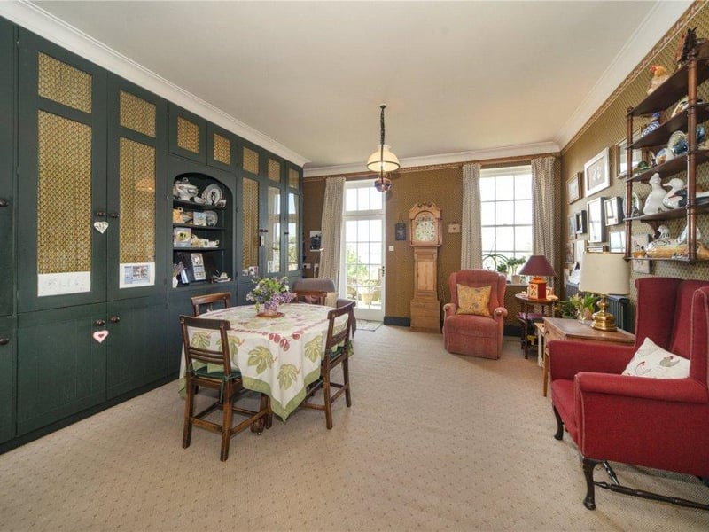 Dining area.