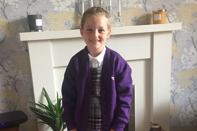 Rebecca Oman said: "Ella Weidner, year 3, Swansfield Primary School."