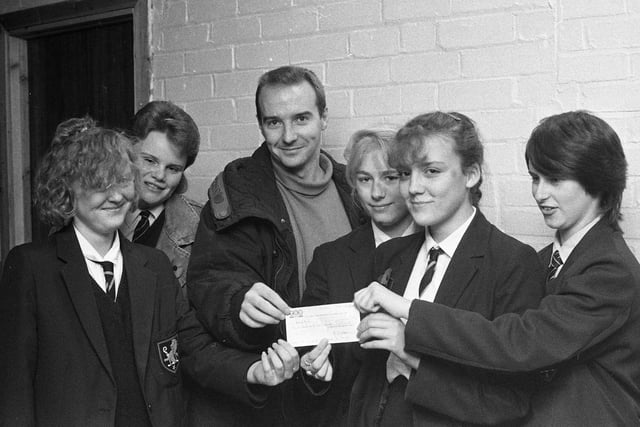 Farringdon children look pleased to meet Midge Ure in November 1986. Remember this?
