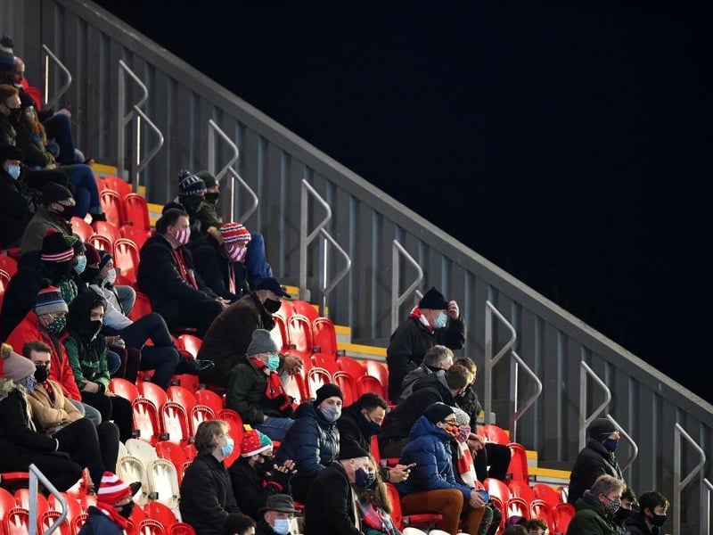 Average away attendance: 535