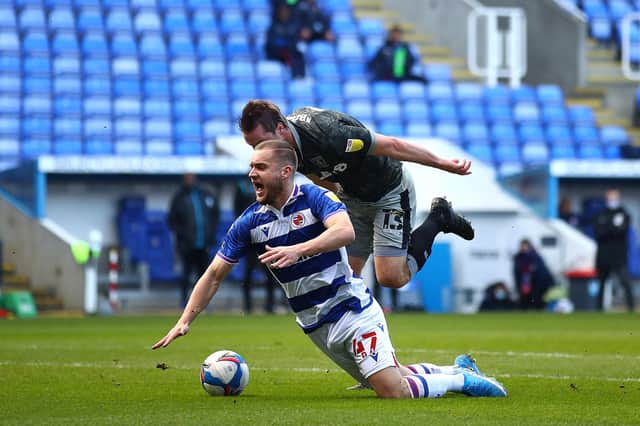 Julian Börner became Sheffield Wednesday's seventh sending off this season. (Photo by Bryn Lennon/Getty Images)