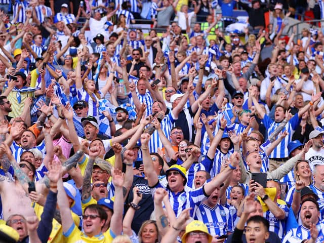 Sheffield Wednesday supporters. 