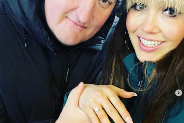 Danny Malin, of Rate My Takeaway fame, and journalist, author and dance and fitness coach Sophie Mei Lan, from Sheffield, have announce their engagment and plan to get married this year. Photo: @sophiemeilan_ via Instagram
